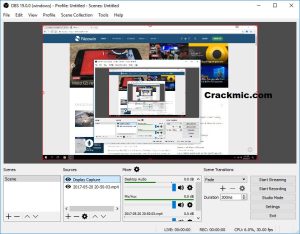 OBS Studio 27.2.3 Crack + Serial Key Free Download [Latest]