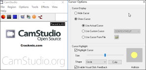 CamStudio 2.7.5 Crack + License key Free Download (Mac/Win)