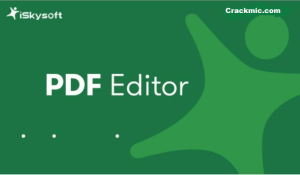 iSkysoft PDF Editor 8.3.10 Crack + License key Free Download