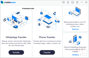 Wondershare MobileTrans 8.0.1 Crack + Keygen Free Download