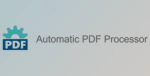 Gillmeister Automatic PDF Processor CRACK Portable Edition Free Download 